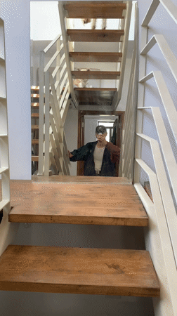 Morning kitchen activity captured in Tel Aviv residential setting