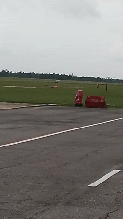Routine airport operations documented in Orerokpe, Nigeria