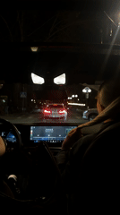 Nighttime scenes captured in Yerevan: driving and indoor moments