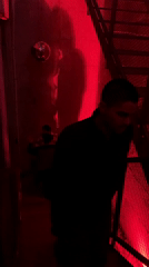 Tel Aviv nightclub event with live music and red lighting