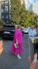 Red carpet event draws crowds to Sochi street on summer afternoon