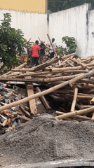 Debris loading and site cleanup underway in Jos, Nigeria