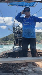 Morning longtail boat excursion documented in Ban Ao Nang Thailand