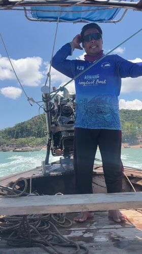 Morning longtail boat excursion documented in Ban Ao Nang Thailand