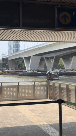 Morning streetscape documentation across central Bangkok captures everyday urban life