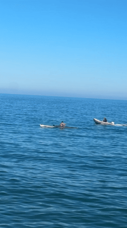 Calm waters, two boats spotted off Alicante coast