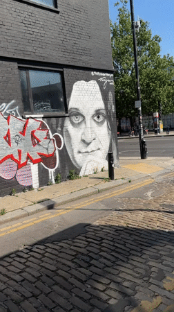 Shoreditch street art and urban scenes documented across London