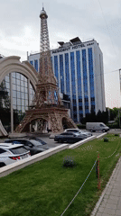 Dior and Givenchy luxury retail presence in central Almaty