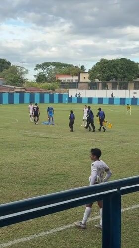 Soccer player injured, carried off field in Venezuela match