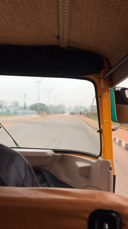 Morning street scenes from Barakin Lerawi, Nigeria