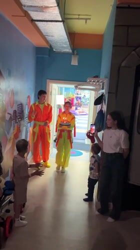 Child's sixth birthday party celebrated at Cheboksary play center