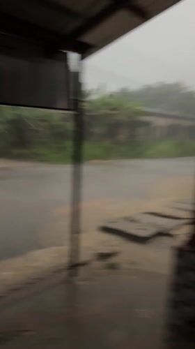 Torrential rains flood streets in Ikot Ekpene, Nigeria