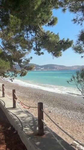 Ordinary afternoon moments captured along Bar, Montenegro's seaside