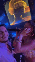 Nightclub celebration with karaoke captured in Pazardzhik, Bulgaria