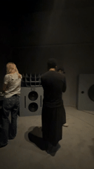 Audio enthusiasts gather in London listening room for equipment session