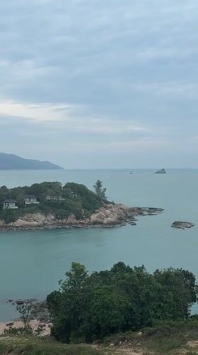 Scenic coastal views captured in Choeng Mon, Thailand
