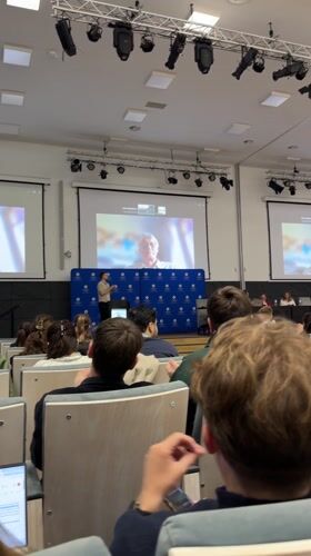 Conference event with video presentation held in Bydgoszcz