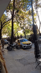 Military parade and daily life captured in Buenos Aires