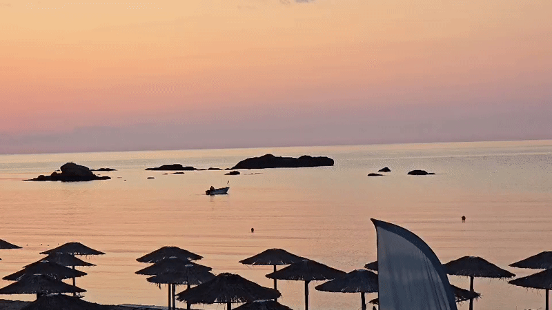 Rocky shoreline sunset, every angle covered