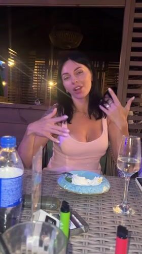 Casual outdoor dining and drinks at a patio restaurant