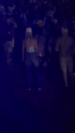 e-Lake outdoor concert draws a dancing crowd in Echternach