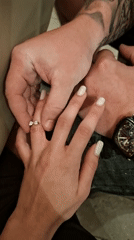 Tattooed couple's restaurant proposal captured in Pleven, Bulgaria