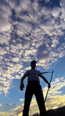 Baton and card skills on a Karaganda evening
