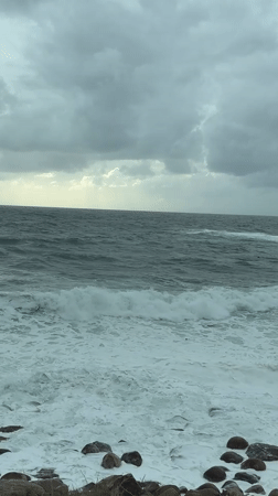 Stormy weather documented along Cape Town coastline