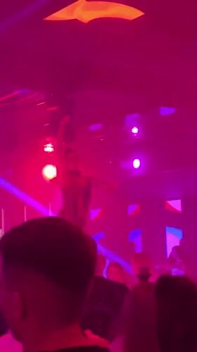 Nightclub performers draw crowds in Nesebar, Bulgaria