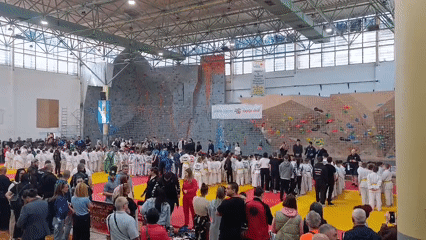 Youth judo event held at Plovdiv sports hall