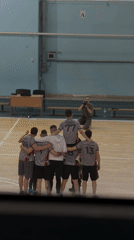 Indoor sports tournament held in Кондратово gymnasium with audio setup