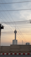 Morning scenes captured in Pattaya: tower view, meerkat enclosure