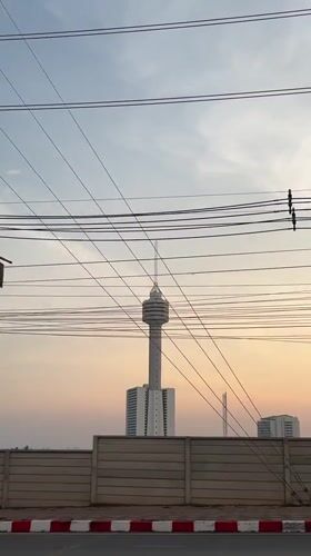 Morning scenes captured in Pattaya: tower view, meerkat enclosure