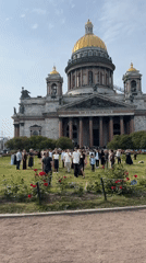 Summer afternoon around Saint Isaac's Cathedral, Saint Petersburg