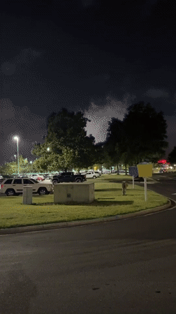 Early morning fireworks display lights up Myrtle Beach sky