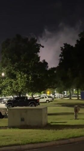 Early morning fireworks display lights up Myrtle Beach sky