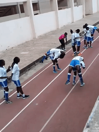 Handball match plays out on outdoor court in Nairobi