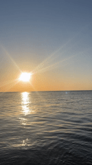 Black Sea sunset from the Odesa shore