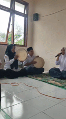Madrasah students gather for ta'aruf orientation in Blangriek