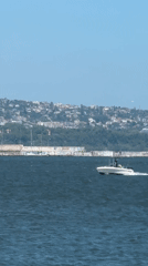 Routine coastal activity observed along Varna's Black Sea waterfront