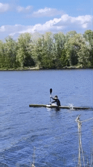 Spring recreation scenes across Riga's waterways and parks