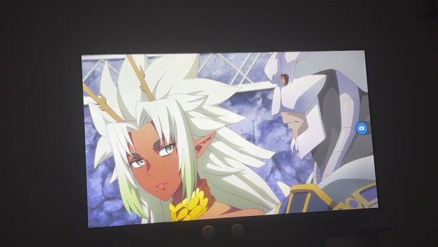 Anime viewing session with multilingual content documented in Poznan
