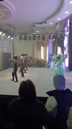 Cultural events documented in Ukromne, Ukraine morning activities