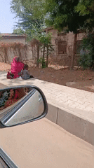 Vehicle passenger documents ordinary street life in Unguwar Shanu
