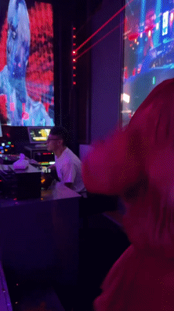 Entertainment venue activity captured in Yiwu, China