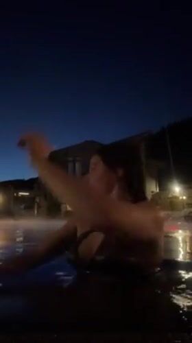 Evening thermal spa activities recorded in Velingrad, Bulgaria