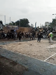Traditional martial arts demonstration draws crowds in Kuto, Indonesia