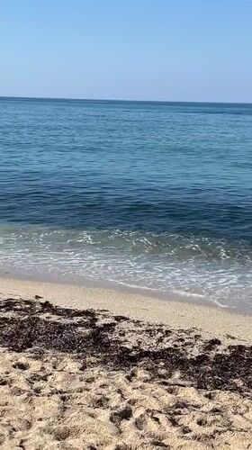 Morning beach scenes captured along Alanya Turkey coastline