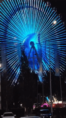 Evening at Mega Silk Way mall in Astana