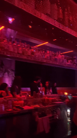 Evening at Disco Beirut nightclub captured in Dubai